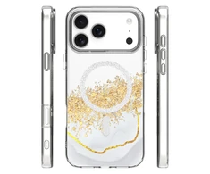 Dėklas Telforceone Epoxy Mag case for iPhone 17 Pro 6,3'' baltas