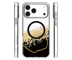 Dėklas Telforceone Epoxy Mag case for iPhone 17 Pro Max 6,9'' juodas