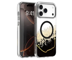 Dėklas Telforceone Epoxy Mag case for iPhone 17 Pro Max 6,9'' juodas