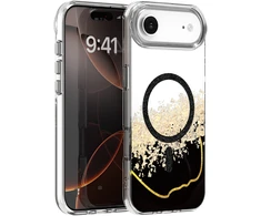 Dėklas Telforceone Epoxy Mag case for iPhone 17 Air 6,6'' juodas