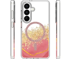 Dėklas Telforceone Epoxy Mag case for Samsung Galaxy S26 pink