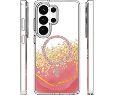 Dėklas Telforceone Epoxy Mag case for Samsung Galaxy S26 Ultra pink