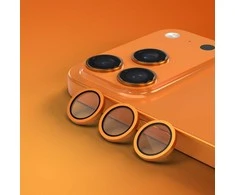 Telforceone Etteri camera lens protector for iPhone 17 Pro / 17 Pro Max oranžinis
