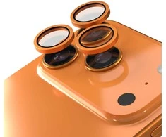 Telforceone Etteri camera lens protector for iPhone 17 Pro / 17 Pro Max oranžinis