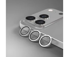 Telforceone Etteri camera lens protector for iPhone 17 Pro / 17 Pro Max pilkas