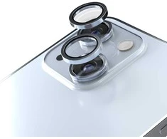 Telforceone Etteri camera lens protector for iPhone 15 / 15 Plus mėlynas