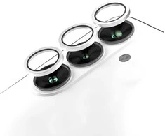 Telforceone Etteri camera lens protector for Samsung S26 Plus sidabrinis