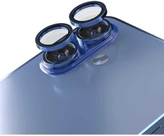 Telforceone Etteri camera lens protector for iPhone 16 / 16 Plus mėlynas