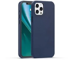 Dėklas Telforceone Etteri Elegant Mag case for iPhone 12 / 12 Pro 6,1'' dark mėlynas