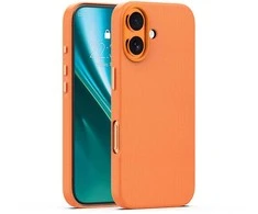 Dėklas Telforceone Etteri Elegant Mag case for iPhone 17 6,3" oranžinis