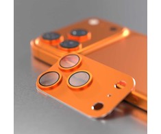 Telforceone Etteri full camera lens guard for iPhone 17 Pro Max oranžinis