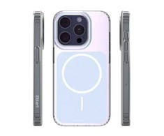 Telforceone „Etteri Hidden Pearl“ dėklas, skirtas „iPhone 15 Pro 6,1“; šviesiai mėlynas