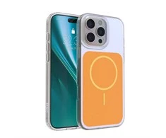 Dėklas Telforceone Etteri Hidden Pearl case for iPhone 16 Pro 6,3" oranžinis