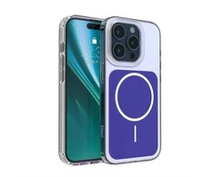 Dėklas Telforceone Etteri Hidden Pearl case for iPhone 15 Pro 6,1" dark mėlynas