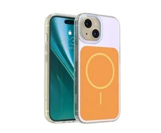 Dėklas Telforceone Etteri Hidden Pearl case for iPhone 15 6,1" oranžinis