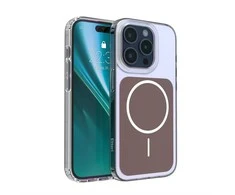 Dėklas Telforceone Etteri Hidden Pearl case for iPhone 15 Pro 6,1" ruda