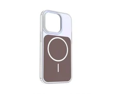 Dėklas Telforceone Etteri Hidden Pearl case for iPhone 14 Pro 6,1" ruda