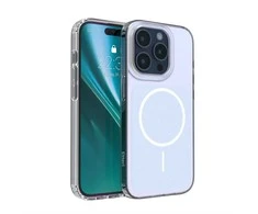 Dėklas Telforceone Etteri Hidden Pearl case for iPhone 15 Pro 6,1" light mėlynas
