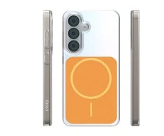 Dėklas Telforceone Etteri Hidden Pearl case for Samsung Galaxy S25 oranžinis