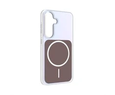 Dėklas Telforceone Etteri Hidden Pearl case for Samsung Galaxy S25 ruda