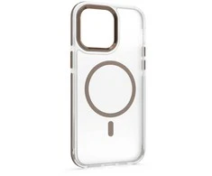 Dėklas Telforceone Etteri Icy Mag case for iPhone 14 Pro 6,1" auksinis