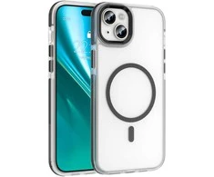 Dėklas Telforceone Etteri Icy Mag case for iPhone 14 6,1" juodas