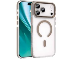 Telforceone Etteri Icy Mag dėklas iPhone 17 Pro auksinis