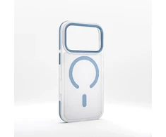 Telforceone Etteri Icy Mag dėklas, skirtas iPhone 17 Pro / 18 Pro, dangaus mėlyna