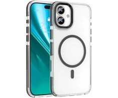 Dėklas Telforceone Etteri Icy Mag case for iPhone 16 6,1" juodas