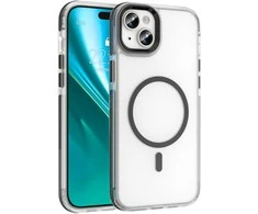 Dėklas Telforceone Etteri Icy Mag case for iPhone 15 6,1" juodas