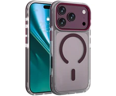 Telforceone [[KEEP0]]Etteri Icy Mag dėklas, skirtas iPhone 17 Pro / 18 Pro, tamsios vyšninės spalvos