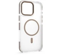 Dėklas Telforceone Etteri Icy Mag case for iPhone 16 Pro 6,3" auksinis