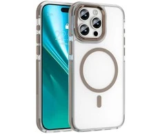 Dėklas Telforceone Etteri Icy Mag case for iPhone 15 Pro 6,1" auksinis