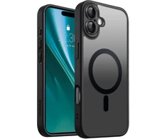 Dėklas Telforceone Eteri Matt Mag Apple iPhone 16 Plus 6.7" juoda spalva