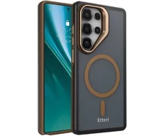 Dėklas Telforceone Etteri Morning Fog case for Samsung Galaxy S25 Ultra ruda