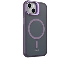 Dėklas Telforceone Etteri Morning Fog case for iPhone 15 6,1" violetinė