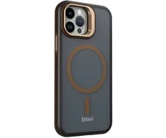 Dėklas Telforceone Etteri Morning Fog case for iPhone 12 / 12 Pro 6,1'' ruda