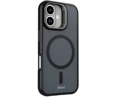Dėklas Telforceone Etteri Morning Fog case for iPhone 16 6,1" juodas