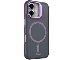 Dėklas Telforceone Etteri Morning Fog case for iPhone 17 6,3" violetinė