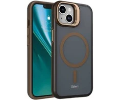Dėklas Telforceone Etteri Morning Fog case for iPhone 15 6,1" ruda