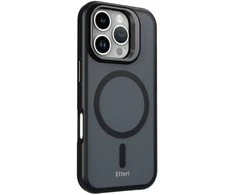 Dėklas Telforceone Etteri Morning Fog case for iPhone 16 Pro Max 6,9" juodas
