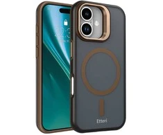 Dėklas Telforceone Etteri Morning Fog case for iPhone 16 6,1" ruda