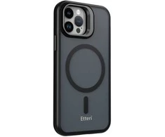 Dėklas Telforceone Etteri Morning Fog case for iPhone 12 / 12 Pro 6,1'' juodas