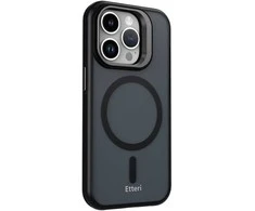 Dėklas Telforceone Etteri Morning Fog case for iPhone 15 Pro 6,1" juodas