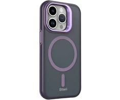Dėklas Telforceone Etteri Morning Fog case for iPhone 15 Pro 6,1" violetinė