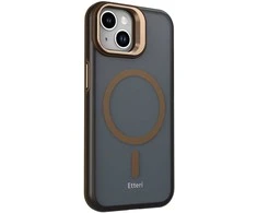 Dėklas Telforceone Etteri Morning Fog case for iPhone 15 6,1" ruda