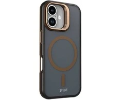 Dėklas Telforceone Etteri Morning Fog case for iPhone 17 6,3" ruda