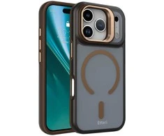 Dėklas Telforceone Etteri Morning Fog case for iPhone 17 Pro 6,3" ruda