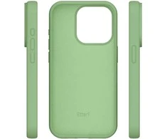 Dėklas Telforceone Etteri Silicone Apple iPhone 15 Pro 6,1" šviesiai žalios spalvos
