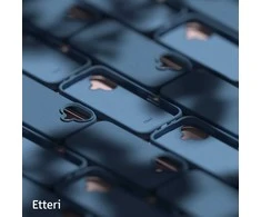 Etteri silikoninis dėklas Xiaomi Redmi 15C 5G tamsiai mėlynas
